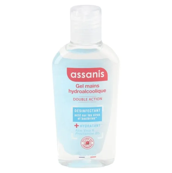 Assanis gel hydroalcoolique mains