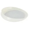 Assiette ronde à rebord incliné diamètre 20 cm