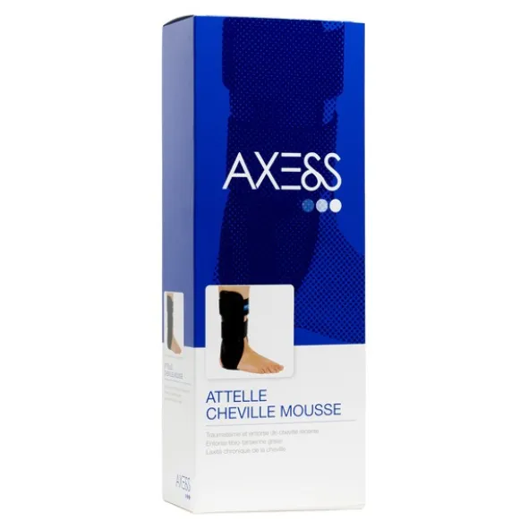 Attelle cheville mousse Axess Orliman