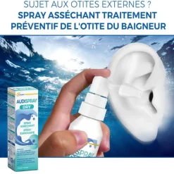 Audispray Dry Spray auriculaire asséchant