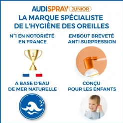 Audispray Junior spray auriculaire