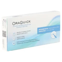 Autotest salivaire de dépistage du VIH OraQuick