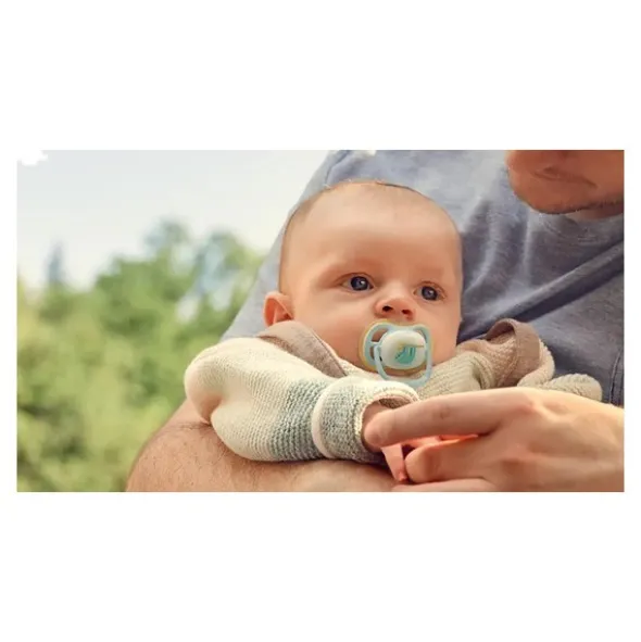 Avent Ultra Air Nightime Sucette anatomique silicone 0-6 mois