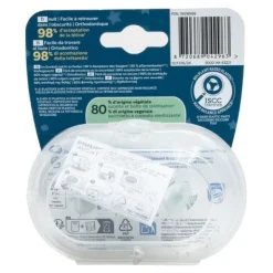 Avent Ultra Air Nightime Sucette anatomique silicone 0-6 mois
