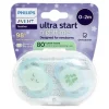 Avent Ultra Air sucette symétrique Nuit 0-2 mois