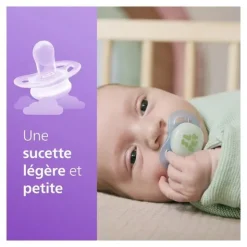 Avent Ultra Air sucette symétrique Nuit 0-2 mois