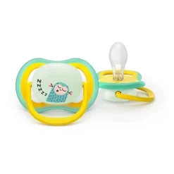 Avent Ultra Air sucette symétrique Nuit +18 mois
