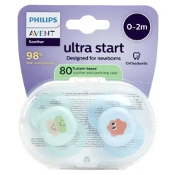 Avent Ultra Start sucette anatomique silicone 0-2 mois