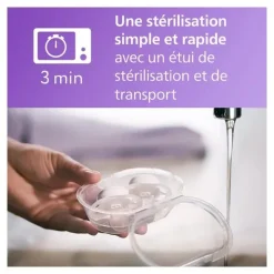 Avent Ultra Start sucette anatomique silicone 0-2 mois