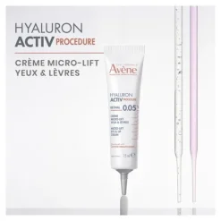 Avène Hyaluron Activ Procedure Crème Micro lift yeux et lèvres