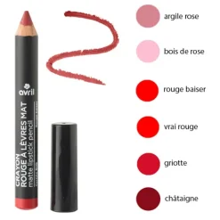 Avril Crayon Rouge à Lèvres Bio