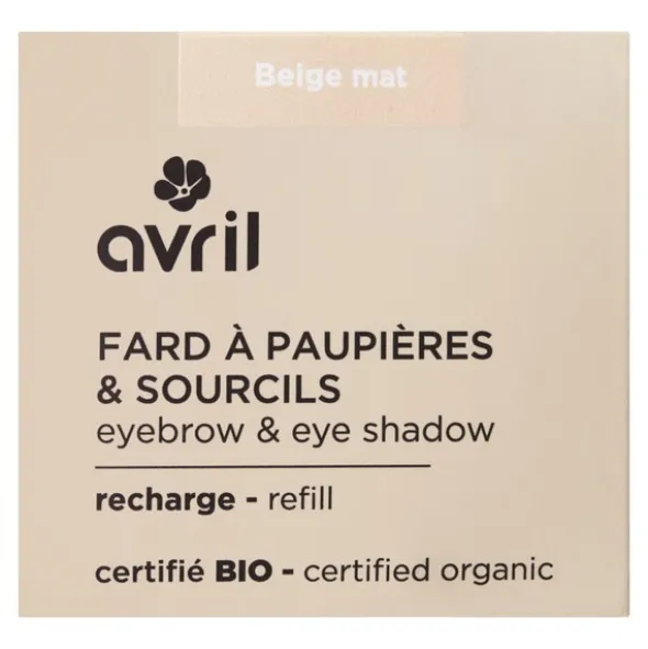 Avril Fard à paupières et sourcils bio