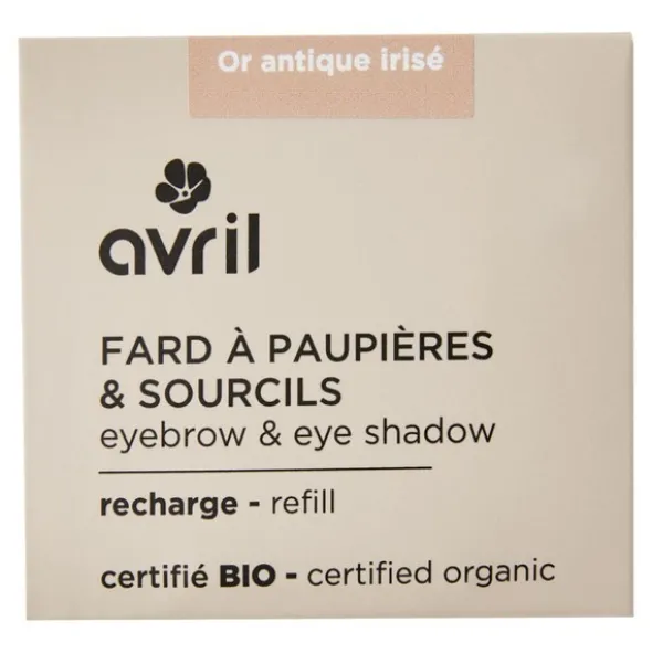 Avril Fard à paupières et sourcils bio