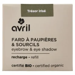 Avril Fard à paupières et sourcils bio