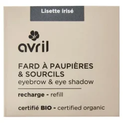 Avril Fard à paupières et sourcils bio
