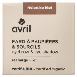 Avril Fard à paupières et sourcils bio