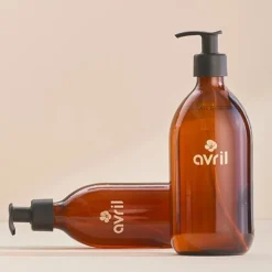 Avril Flacon verre pompe rechargeable
