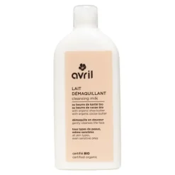 Avril Lait démaquillant bio