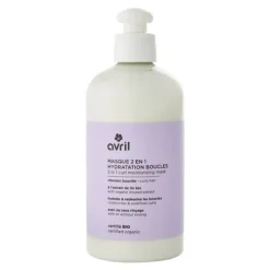 Avril Masque 2 en 1 Hydratation boucles bio
