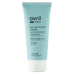Avril Men Gel nettoyant visage bio