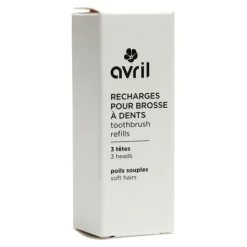 Avril recharges pour brosse à dents souple