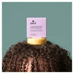 Avril shampooing solide cheveux bouclés bio