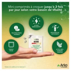 Azinc Energy Pocket comprimés