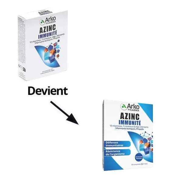 Azinc Immunité comprimés
