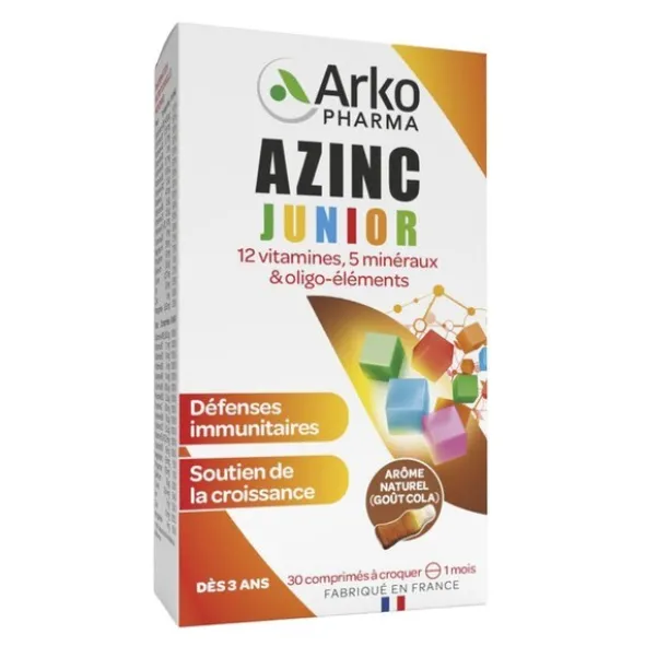 Azinc Junior cola comprimés à croquer