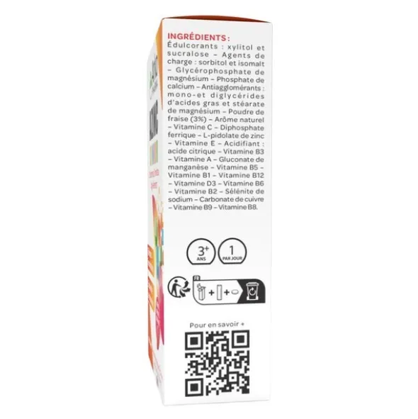 Azinc Junior fraise comprimés à croquer
