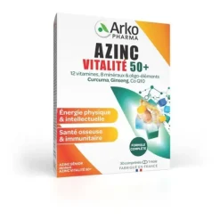 Azinc Vitalité 50+ comprimés