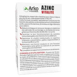 Azinc Vitalité gélules multivitamines