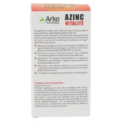 Azinc Vitalité gélules multivitamines