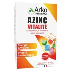 Azinc Vitalité gélules multivitamines