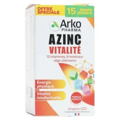 Azinc Vitalité gélules multivitamines