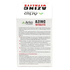 Azinc Vitalité gélules multivitamines