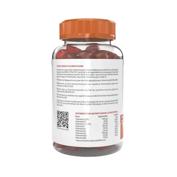 Azinc Vitalité gummies