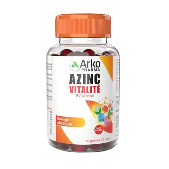 Azinc Vitalité gummies