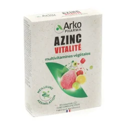 Azinc Vitalité Multivitamines végétales comprimés