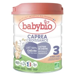 Babybio Caprea croissance lait de chèvre 3e âge bio