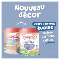 Babybio Caprea Lait de chèvre 1er âge bio