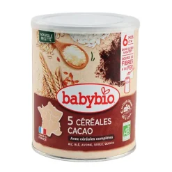 Babybio 5 céréales cacao