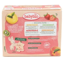 Babybio gourdes fruits multi-parfums bio