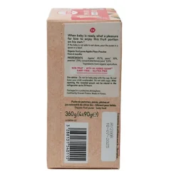 Babybio Gourdes Pomme Poire Pêche bio