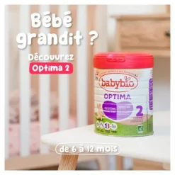 Babybio Optima lait 1er âge bio