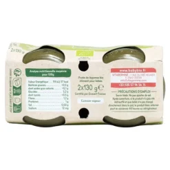 Babybio Petits Pots bébé Pomme de terre Epinard bio