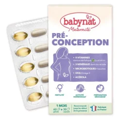 Babynat Maternité Pré Conception gélules + capsules