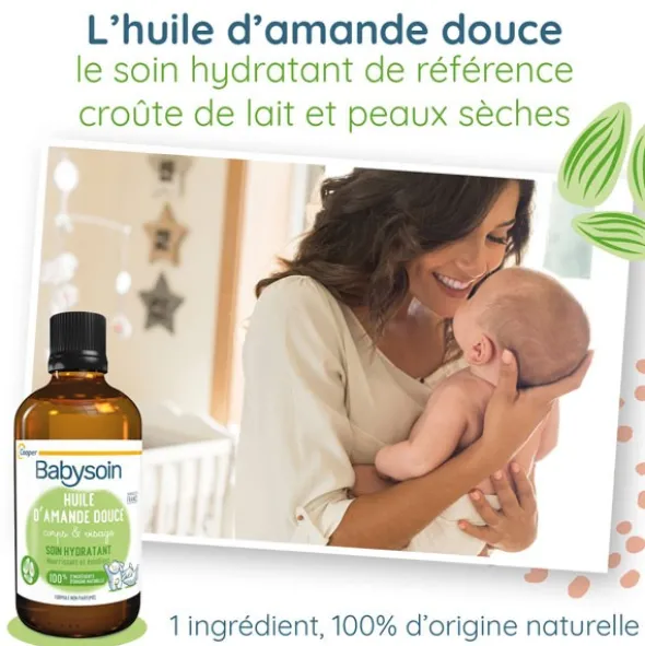 Babysoin huile d'amande douce