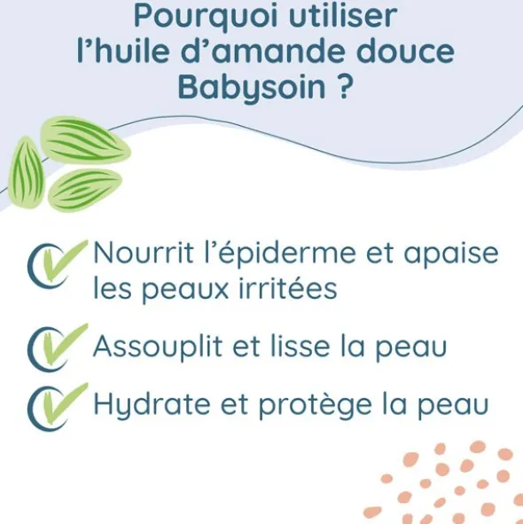 Babysoin huile d'amande douce