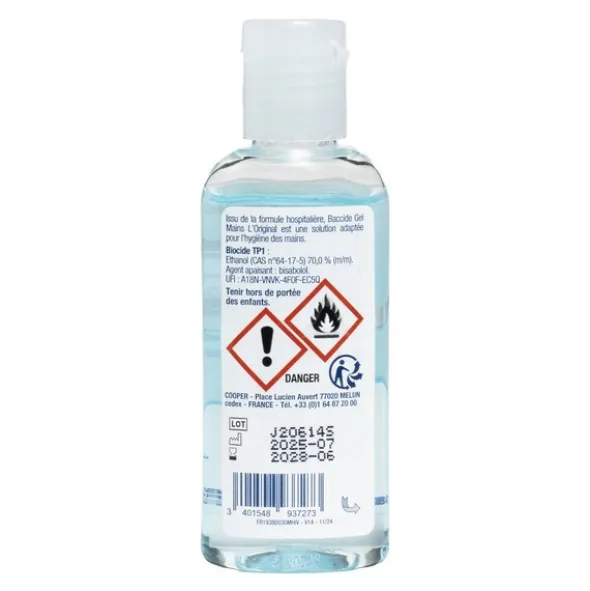 Baccide gel hydroalcoolique mains sans rinçage L'original